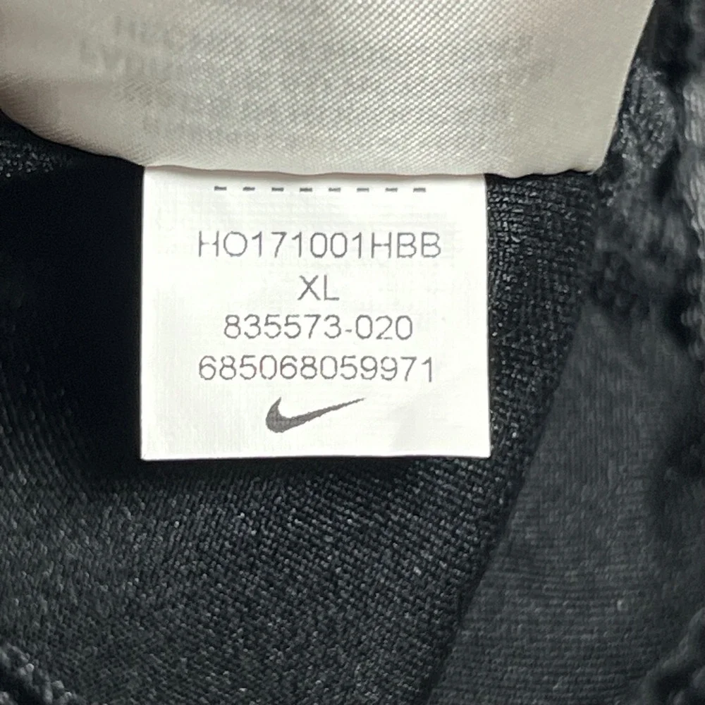 Nike Epic Training Track Pants Black Gray Mens XL Ankle Zip Athletic 835573-020